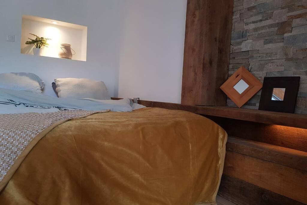 L'Idyllique - Studio Prive Sous Maison Saint-Didier-sur-Beaujeu Dış mekan fotoğraf